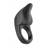Черное эрекционное виброкольцо Vibro Lust Ring - MALESATION - в Калининграде купить с доставкой