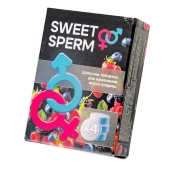 Шипучие таблетки для мужчин Sweet Sperm для изменения вкуса спермы (4 шт. по 0,5 гр.) - Капиталпродукт - купить с доставкой в Калининграде