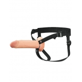 Полый страпон на ремнях 8’’ Hollow Silicone Strap-on - Pipedream - купить с доставкой в Калининграде