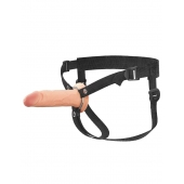 Полый страпон на ремнях 6’’ Hollow Silicone Strap-on - Pipedream - купить с доставкой в Калининграде