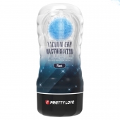 Прозрачный текстурированный мастурбатор Vacuum Cup Masturbator Planet - Baile - в Калининграде купить с доставкой