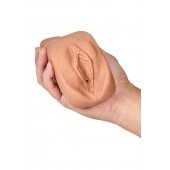 Маструбатор-вагина с вибрацией Soft   Wet Renata Realistic Tan Masturbator - Blush Novelties - в Калининграде купить с доставкой