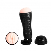 Мастурбатор-вагина Flora с присоской в основании - Baile - в Калининграде купить с доставкой