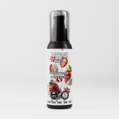 Лубрикант для орального секса SGAN со вкусом клубники со сливками - 100 мл. - SGAN - купить с доставкой в Калининграде