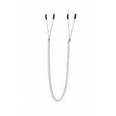 Зажимы на соски «Вилки» на цепочке - Pecado - купить с доставкой в Калининграде