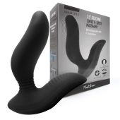 Черный вибромассажер простаты 3,5’’ Curve P-spot Massager - 12 см. - Erokay - в Калининграде купить с доставкой
