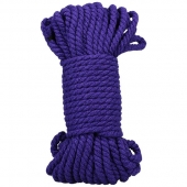 Фиолетовая верёвка для связывания и фиксации Bind Tie - 15,24 м. - Doc Johnson - купить с доставкой в Калининграде