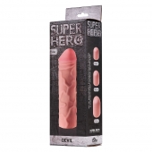 Фаллоудлинитель SUPER HERO Dewil - 17,5 см. - Lola Games - в Калининграде купить с доставкой