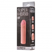 Фаллоудлинитель SUPER HERO Tempter - 16 см. - Lola Games - в Калининграде купить с доставкой