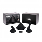 Конусный вибромассажер Cowgirl Cone с 2 насадками - CowGirl - купить с доставкой в Калининграде