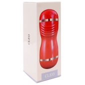 Двусторонний мастурбатор в колбе Cleo - вагина и ротик - Boys of Toys - в Калининграде купить с доставкой