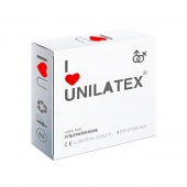 Ультратонкие презервативы Unilatex Ultra Thin - 3 шт. - Unilatex - купить с доставкой в Калининграде