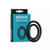 Черное двойное эрекционное кольцо Nexus Enduro Double - Nexus Range - в Калининграде купить с доставкой