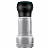Набор PowerBlow   Feel Pocket Stroker Crystal: мастурбатор и интерактивная насадка - Kiiroo - в Калининграде купить с доставкой