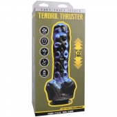 Черно-синяя мини-машина на присоске Tendril Thruster - 21,6 см. - Doc Johnson - купить с доставкой в Калининграде