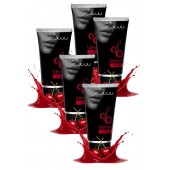 Набор из 5 съедобных лубрикантов JUJU со вкусом вишни - JuJu - купить с доставкой в Калининграде