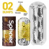 Мастурбатор Tenga Spinner DX 02 Bumps - Tenga - в Калининграде купить с доставкой
