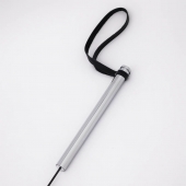 Черный стек с металлической ручкой - Crazy Handmade - купить с доставкой в Калининграде