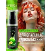 Съедобная смазка на водной основе с ароматом фейхоа - 60 гр. - Биоритм - купить с доставкой в Калининграде