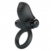 Черное эрекционное кольцо с вибрацией Adrien - Baile - в Калининграде купить с доставкой