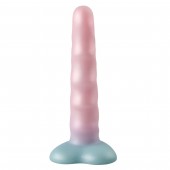 Нереалистичный дилдо Unicorn - 17,5 см. - Lola Games