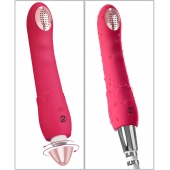 Малиновая насадка на душ с вибрацией Showers to orgasm - 20,1 см. - Orion - купить с доставкой в Калининграде