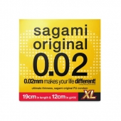 Презерватив увеличенного размера Sagami Original 0.02 XL-size - 1 шт. - Sagami - купить с доставкой в Калининграде