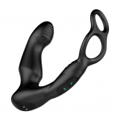 Черный двухмоторный массажер простаты Nexus Simul8 Wave Edition - Nexus Range - в Калининграде купить с доставкой