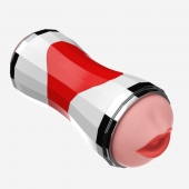 Двусторонний мастурбатор в колбе Power Grip Cup - вагина и ротик - Boys of Toys - в Калининграде купить с доставкой