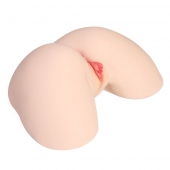 Мастурбатор-полуторс с двойным слоем материала и вибрацией Jenny Onahole Real Hips - KOKOS - в Калининграде купить с доставкой