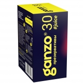 Ароматизированные презервативы Ganzo Juice - 30 шт. - Ganzo - купить с доставкой в Калининграде