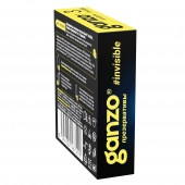 Супертонкие презервативы Ganzo Invisible - 15 шт. - Ganzo - купить с доставкой в Калининграде