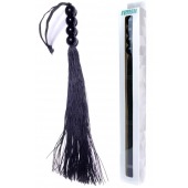 Черная силиконовая плеть - 37 см. - Boys of Toys - купить с доставкой в Калининграде