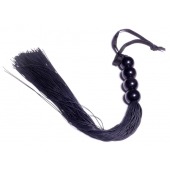 Черная силиконовая плеть - 37 см. - Boys of Toys - купить с доставкой в Калининграде