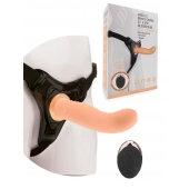 Женский вибрострапон со съемной насадкой и пультом ДУ - Erokay - купить с доставкой в Калининграде