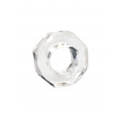 Прозрачное эрекционное кольцо в форме гайки - Sex Expert - в Калининграде купить с доставкой