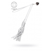 Белая кожаная плеть - 50 см. - Pecado - купить с доставкой в Калининграде