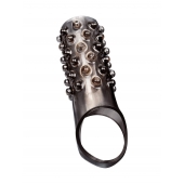 Дымчатая насадка на пенис с выпуклостями - 12 см. - Sex Expert - в Калининграде купить с доставкой