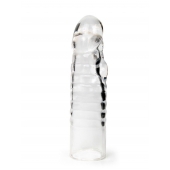 Прозрачная закрытая насадка на член - 15 см. - Sex Expert - в Калининграде купить с доставкой