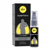 Пролонгатор-сыворотка pjur Superhero Delay Serum - 20 мл. - Pjur - купить с доставкой в Калининграде