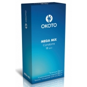 Презервативы OKOTO Mega Mix - 18 шт. - Sitabella - купить с доставкой в Калининграде