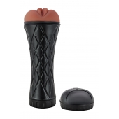 Коричневый мастурбатор-вагина Marly - Dream Toys - в Калининграде купить с доставкой