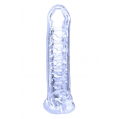 Прозрачная насадка-удлинитель Stretchy Touch - 18 см. - NMC - в Калининграде купить с доставкой