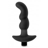 Черный вибромассажер простаты Prostate Massager 03 - 15,2 см. - Blush Novelties - в Калининграде купить с доставкой