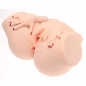 Телесный мастурбатор-полуторс Barbie - Naked Factory - в Калининграде купить с доставкой