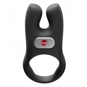 Черное эрекционное виброкольцо Nos - Fun Factory - в Калининграде купить с доставкой