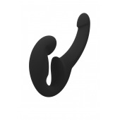 Черный безремневой страпон Share Lite - Fun Factory - купить с доставкой в Калининграде