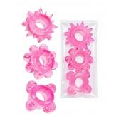 Комплект из 3 розовых эрекционных колец - Erowoman-Eroman - в Калининграде купить с доставкой