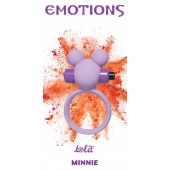 Сиреневое эрекционное виброколечко Emotions Minnie - Lola Games - в Калининграде купить с доставкой