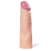 Реалистичная насадка с ярко выраженной головкой - 16,5 см. - A-toys - в Калининграде купить с доставкой